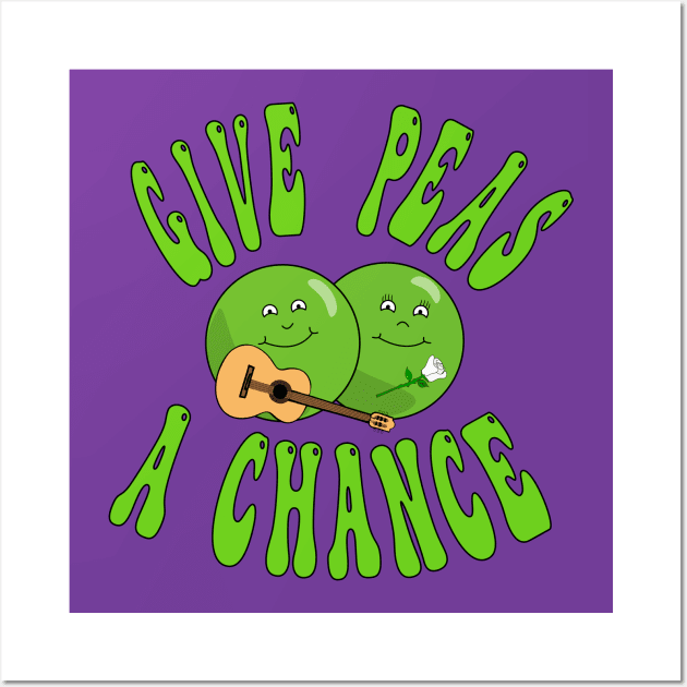 Give Peas a Chance Wall Art by skauff